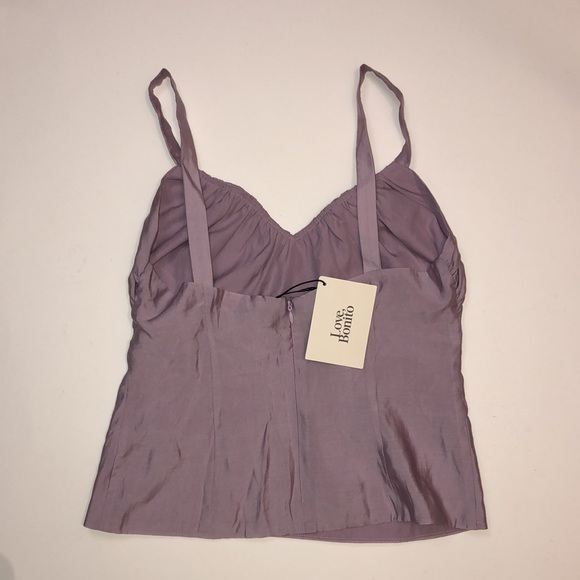 Love, Bonita Viva Bustier Ruched Top in Orchid, size 6 - Picture 12 of 13
